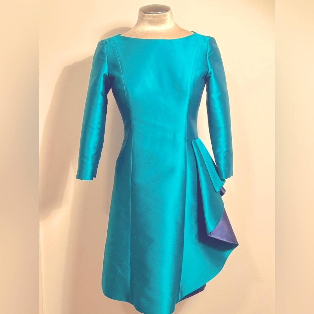 Tom and Linda Platt custom cocktail dress
